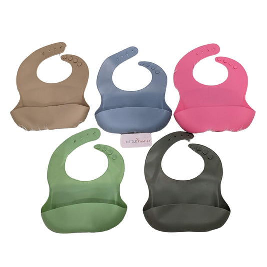Premium Silicone Baby Bib Set
