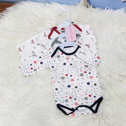 Premium Baby Bodysuits – Pack of 3