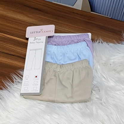 Pack of 3 Newborn Cotton Trousers
