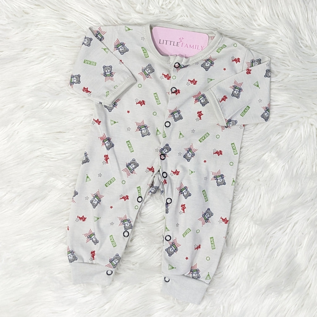 Pack of 3 Premium Baby Rompers – Gentle & Breathable