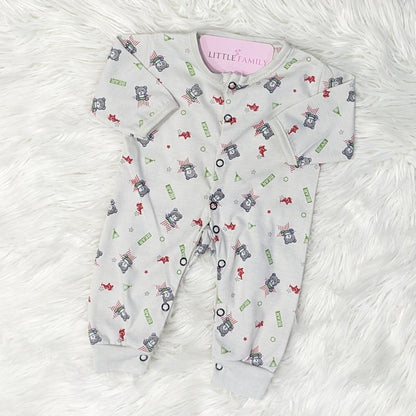 Pack of 3 Premium Baby Rompers – Gentle & Breathable