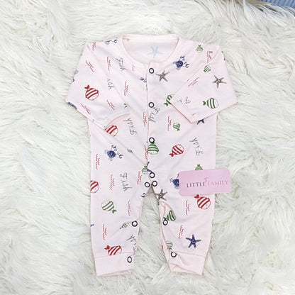 Pack of 3 Premium Baby Rompers – Gentle & Breathable