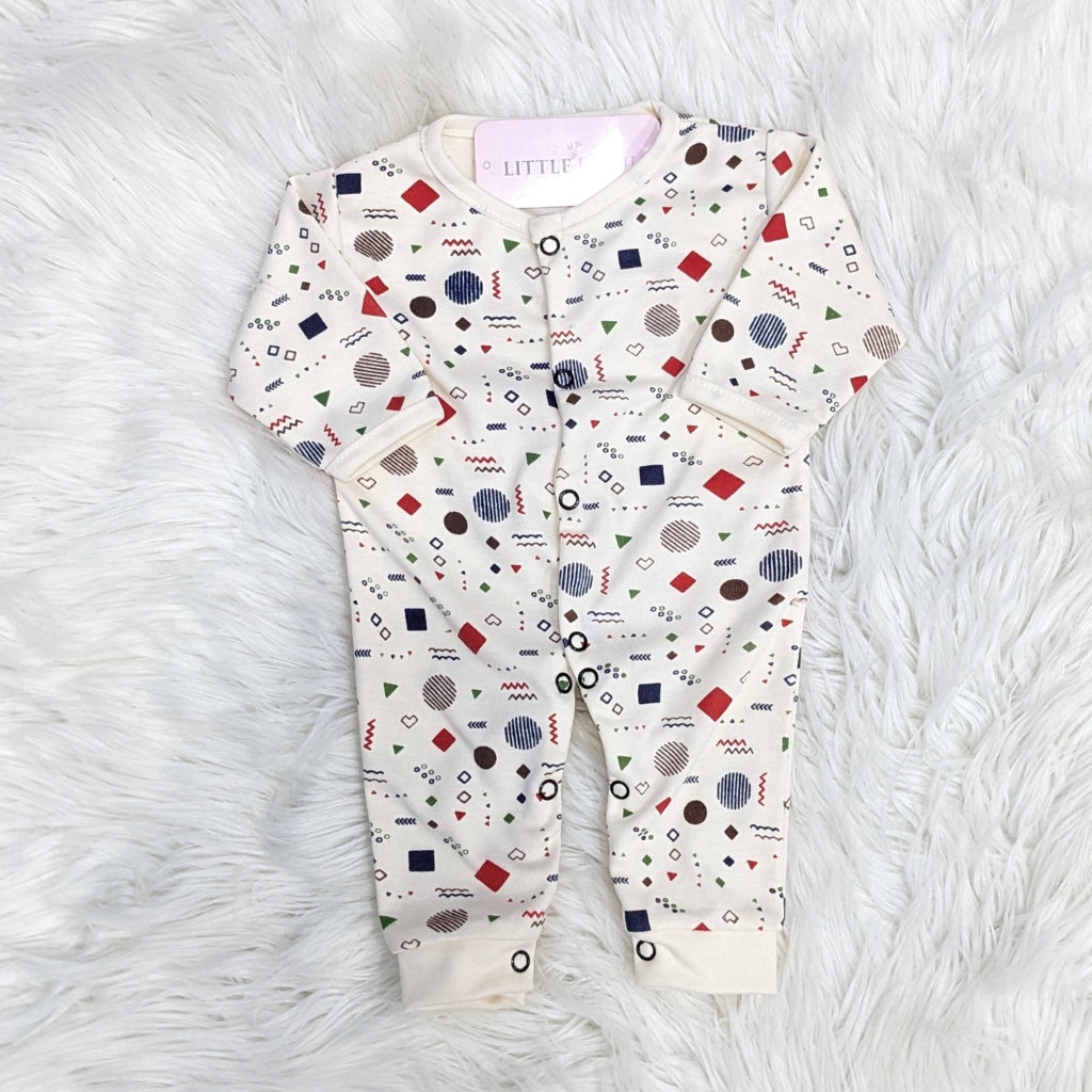 Pack of 3 Premium Baby Rompers – Gentle & Breathable