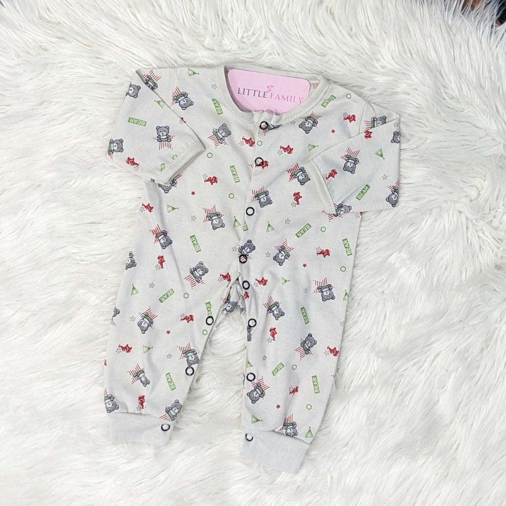Pack of 3 Premium Baby Rompers – Gentle & Breathable