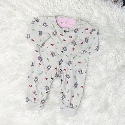 Pack of 3 Premium Baby Rompers – Gentle & Breathable