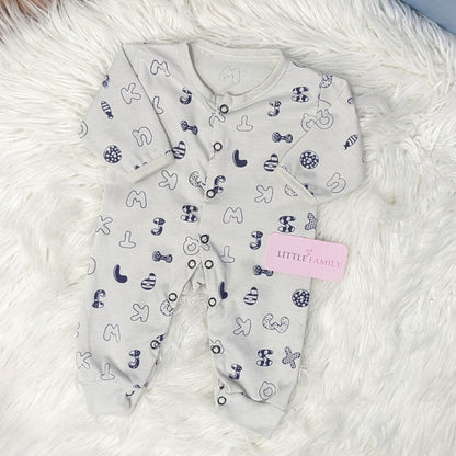 Pack of 3 Premium Baby Rompers – Gentle & Breathable