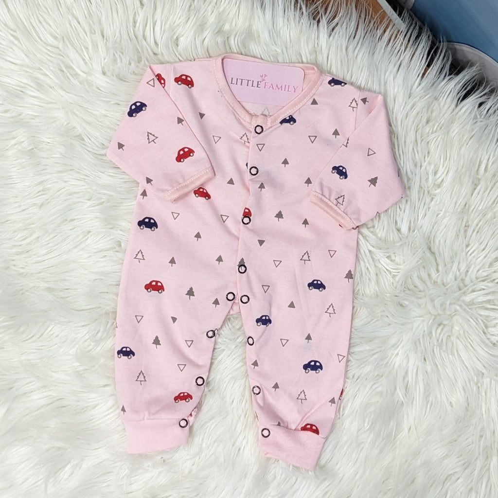 Pack of 3 Premium Baby Rompers – Gentle & Breathable