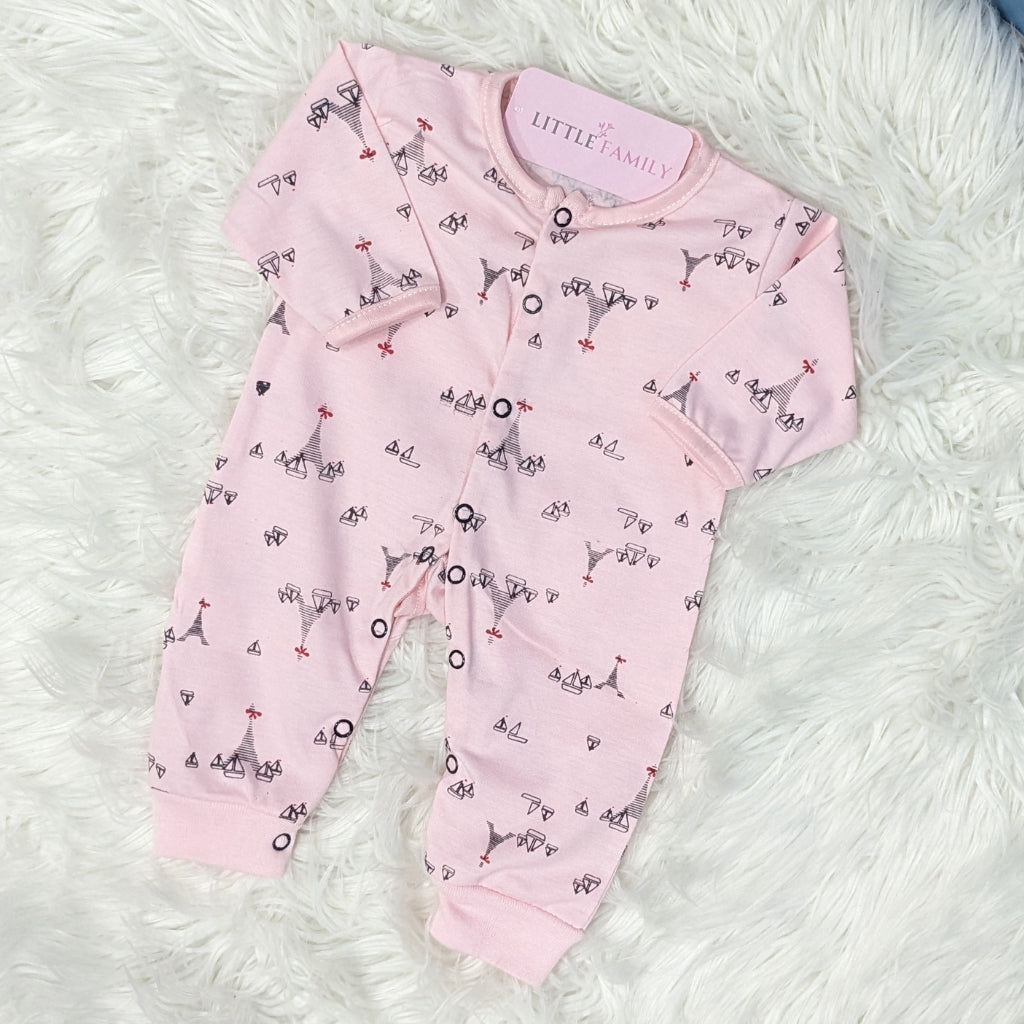 Pack of 3 Premium Baby Rompers – Gentle & Breathable