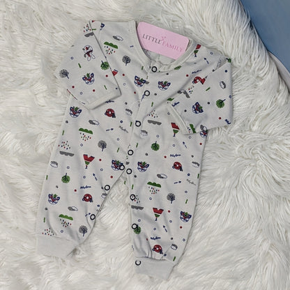 Pack of 3 Premium Baby Rompers – Gentle & Breathable