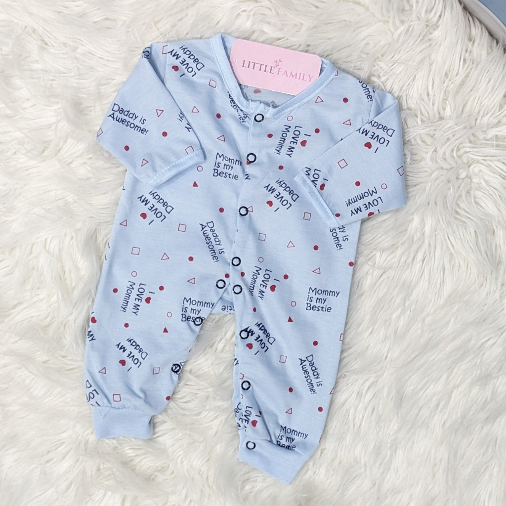 Pack of 3 Premium Baby Rompers – Gentle & Breathable