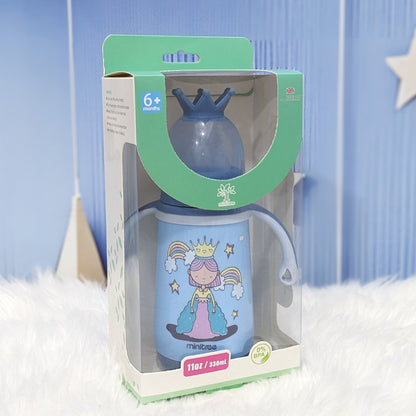 BPA-Free Baby Feeding Bottle with Handles – 330ml Trainer Feeder