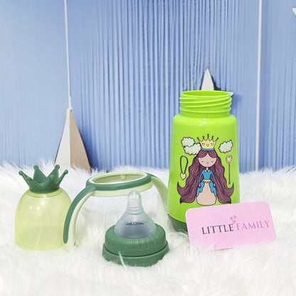 BPA-Free Baby Feeding Bottle with Handles – 330ml Trainer Feeder