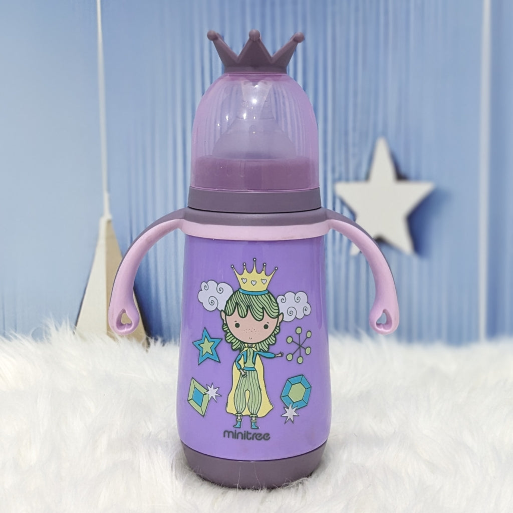 BPA-Free Baby Feeding Bottle with Handles – 330ml Trainer Feeder