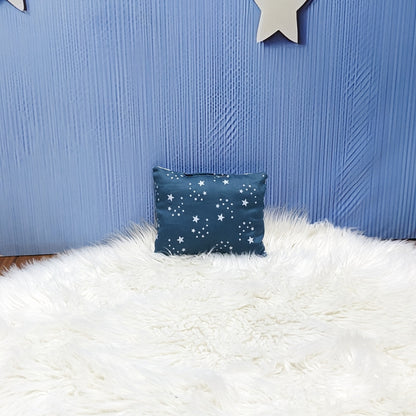 Starry Dreams Baby Bedding Set - 8 Pieces (Bluish Cyan) | Large