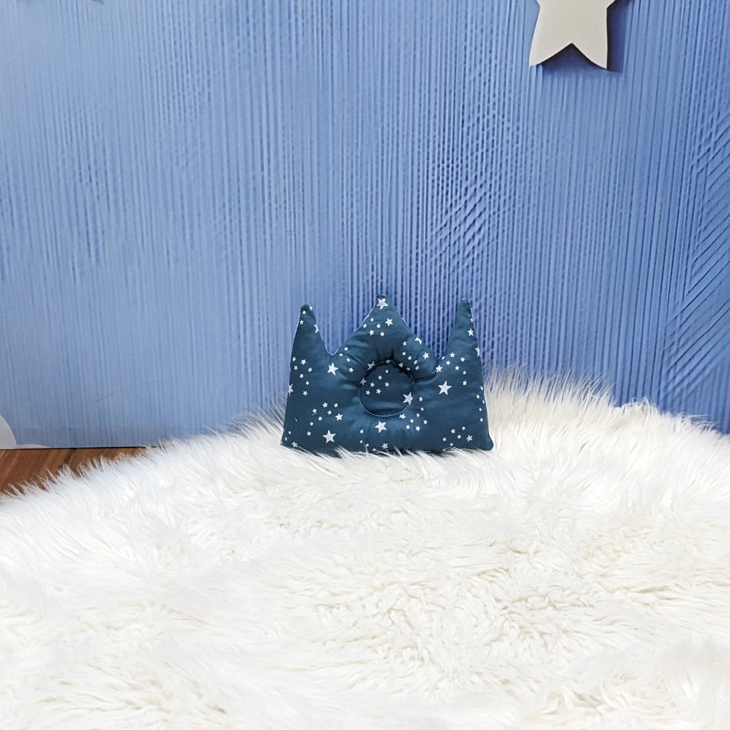 Starry Dreams Baby Bedding Set - 8 Pieces (Bluish Cyan) | Large