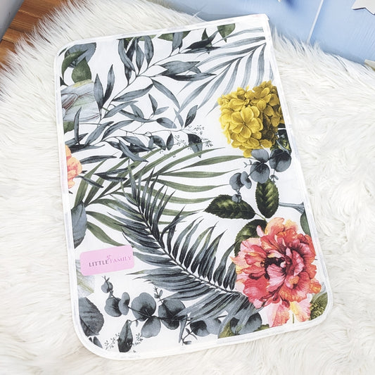 Premium Waterproof Large Baby Diaper Changing Sheet – Bloom Flower