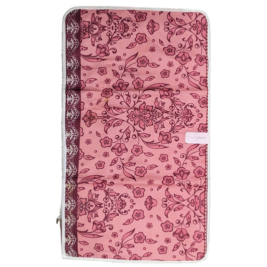 Premium Double-XL Waterproof Baby Diaper Changing Sheet – Pink Flower