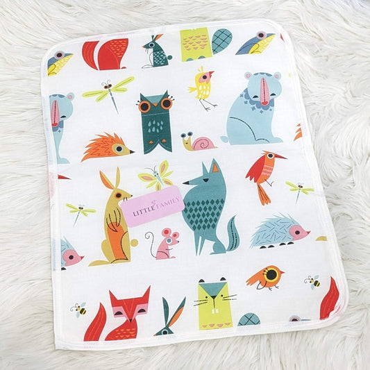 Premium Waterproof Medium  Baby Diaper Changing Sheet – Animal