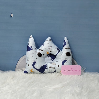 Dino Theme Baby 8 PC'S Bedding Set - (Blue) | Large