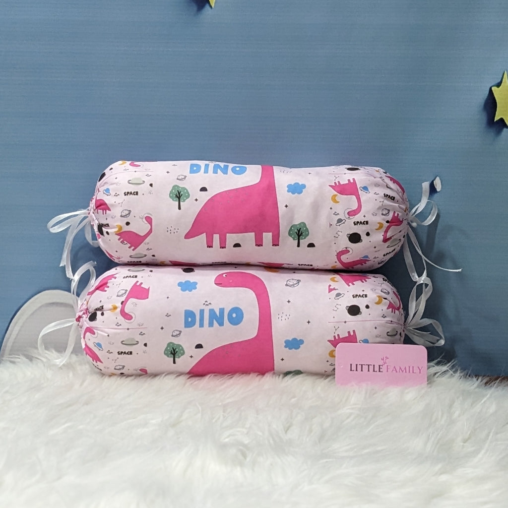 Dino Theme Baby 8 PC'S Bedding Set - (Pink) | Large