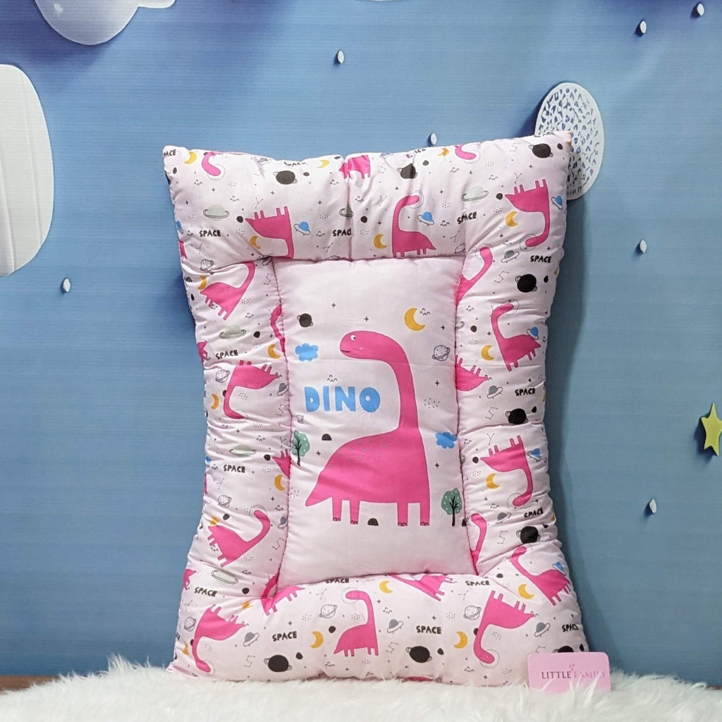 Dino Theme Baby 8 PC'S Bedding Set - (Pink) | Large