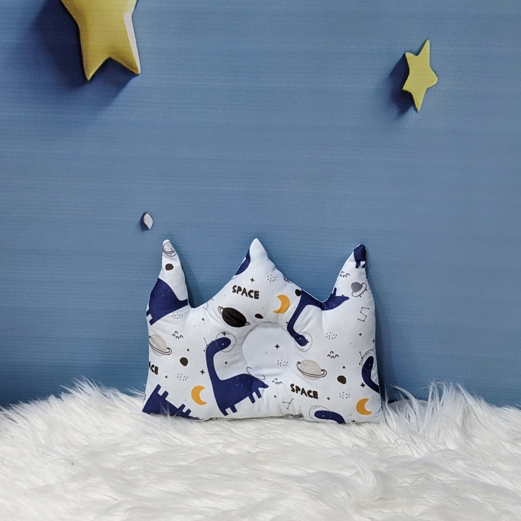 Dino Theme Newborn Baby Carry Nest - Soft Poly Cotton | Blue