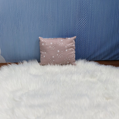 Starry Dreams Baby Bedding Set - 8 Pieces (Dusty Pink) | Large