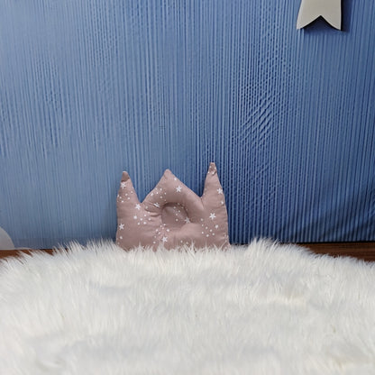 Starry Dreams Baby Bedding Set - 8 Pieces (Dusty Pink) | Large