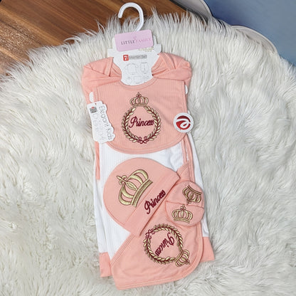 7-Piece Newborn Baby Starter Gift Set – Prince Collection