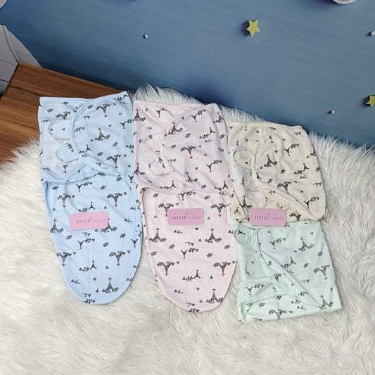 "Paris" Theme Baby Swaddle