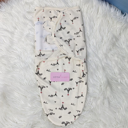 "Paris" Theme Baby Swaddle