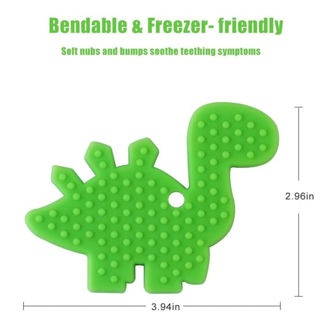 Silicone Dinosaur Baby Teether Toy