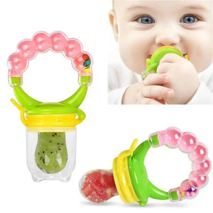 Enorme Silicone Fruit Feeder Pacifier – Teether & Self-Feeding Nibbler