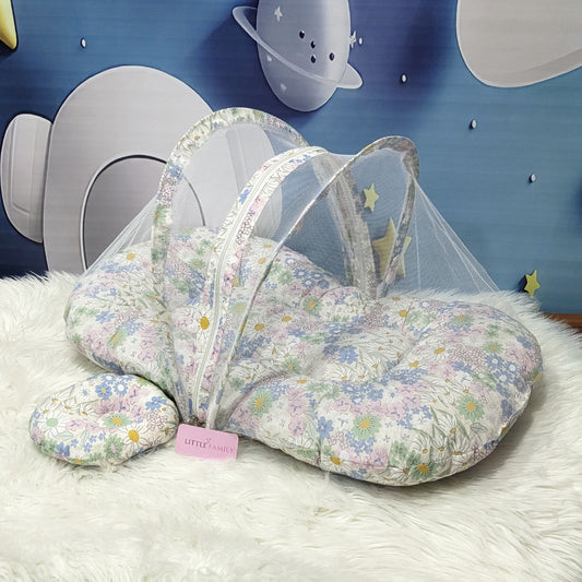 Garden Theme Summer Mosquito Net with Pillow