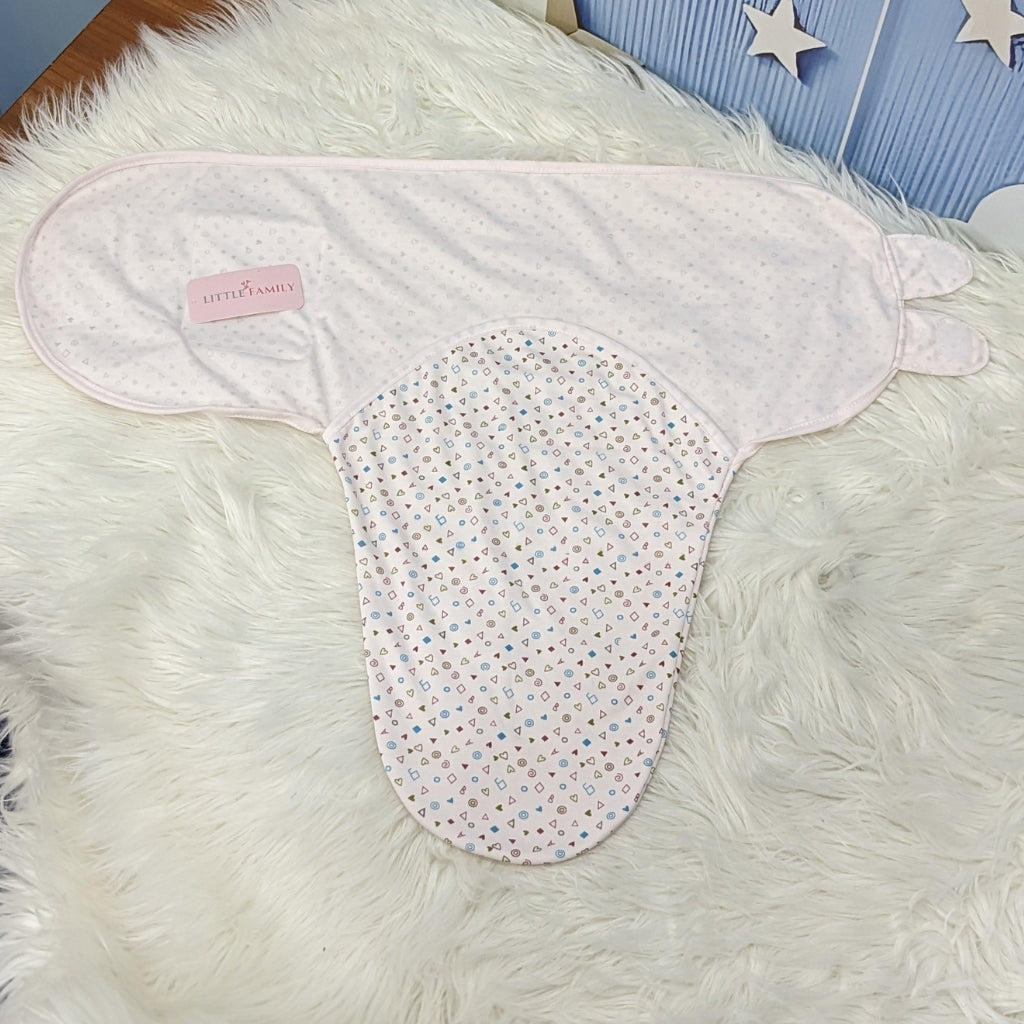 "Geometry" Theme Baby Swaddle