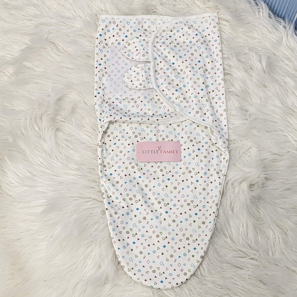 "Geometry" Theme Baby Swaddle