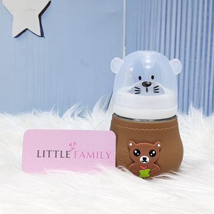 Premium Glass Baby Feeder (90 ML) | Bear