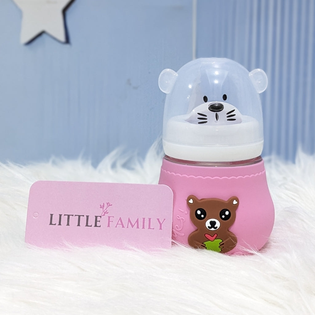 Premium Glass Baby Feeder (90 ML) | Bear