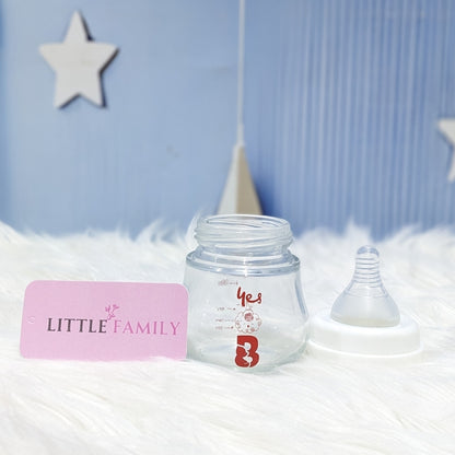 Premium Glass Baby Feeder (90 ML) | Bear