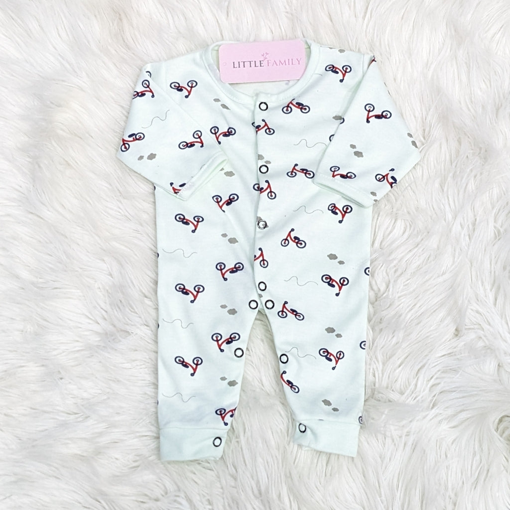 Pack of 3 Premium Baby Rompers – Gentle & Breathable