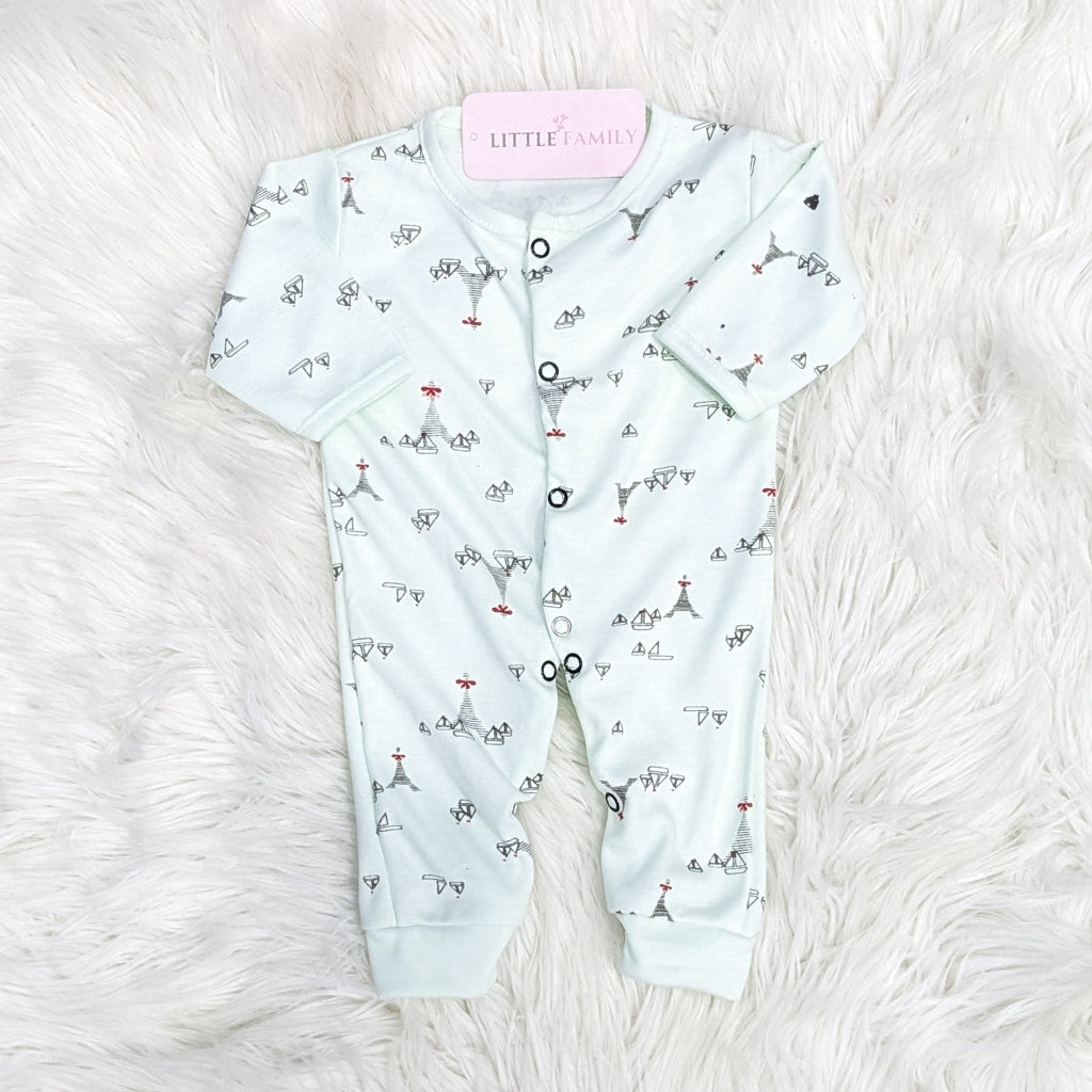 Pack of 3 Premium Baby Rompers – Gentle & Breathable