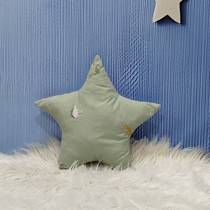 Premium 12-Piece Baby Bedding Set | Green Plaine