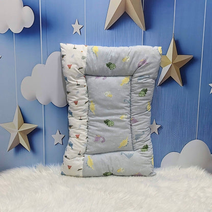 Soft Grey Dino Baby Bedding Set - 8 Pieces (Large)