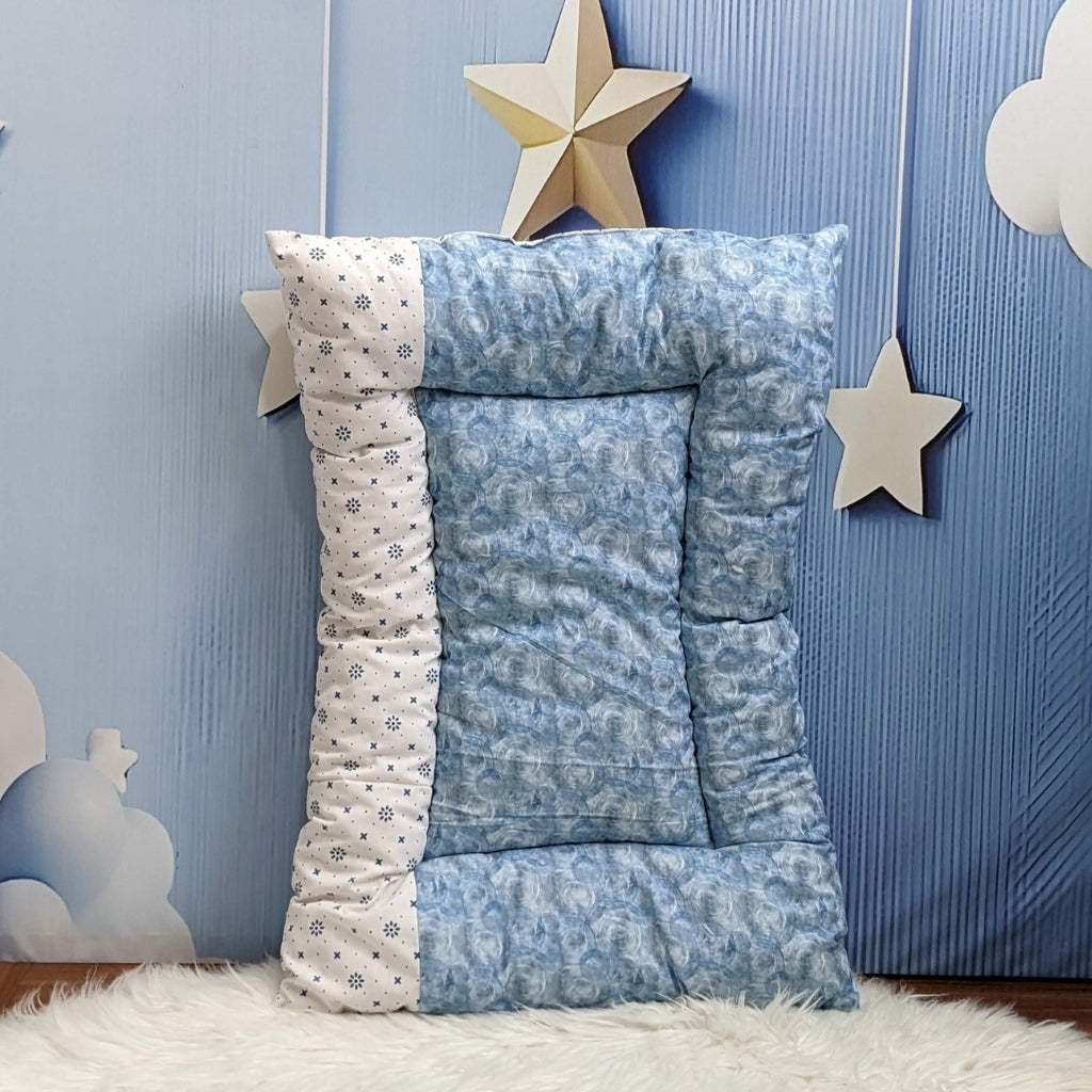Ocean Blue Baby Bedding Set - 8 Pieces (Large)
