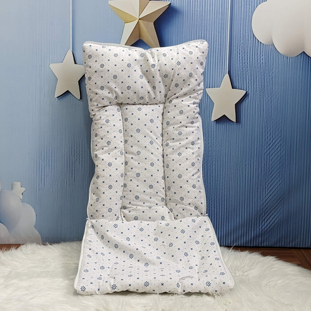 Ocean Blue Baby Bedding Set - 8 Pieces (Large)