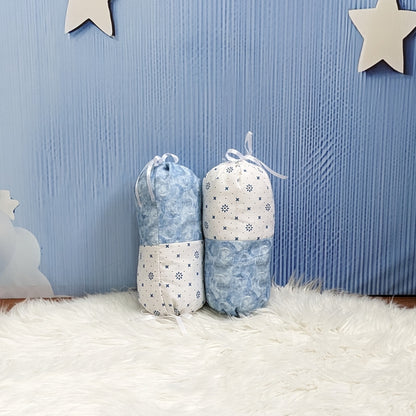 Ocean Blue Baby Bedding Set - 8 Pieces (Large)