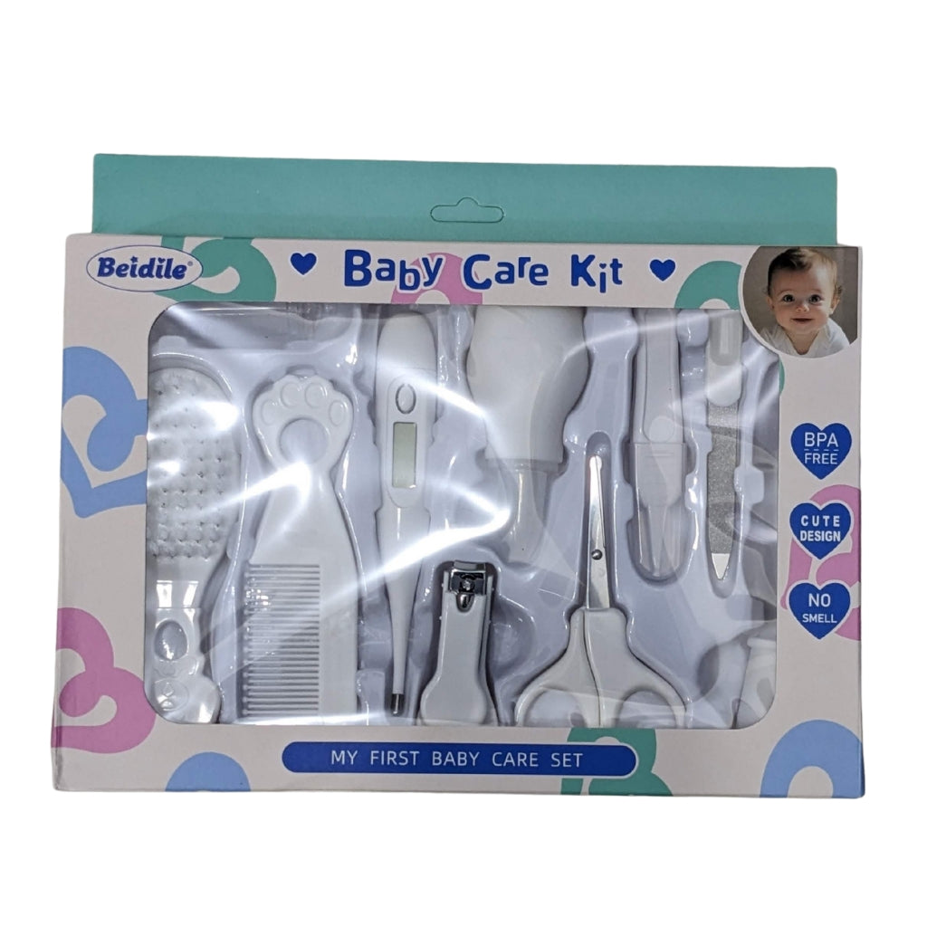 10-Piece Baby Grooming & Healthcare Kit – Safe & Portable