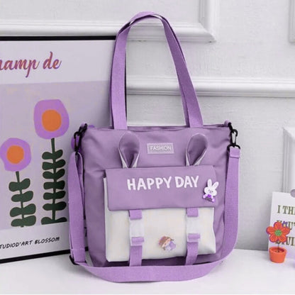 Happy Day Multi-Purpose Baby Diaper & Mom Shoulder Bag