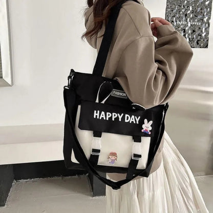 Happy Day Multi-Purpose Baby Diaper & Mom Shoulder Bag