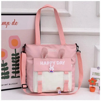 Happy Day Multi-Purpose Baby Diaper & Mom Shoulder Bag